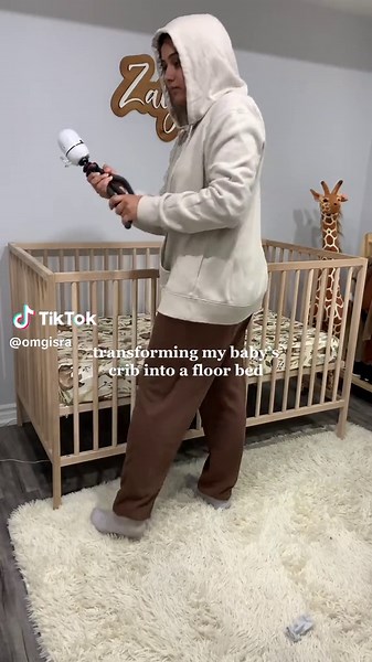 IKEA Crib to Floor Bed: Easy Transition