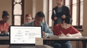 Slowmo Closeup Laptop Algorithm Scheme On 库存影片视频（100% 免版税）1102993111 | Shutterstock