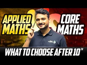 Applied Maths OR Core Maths 🤔 | Which Subject to Choose in Class 11th Commerce? 🤔