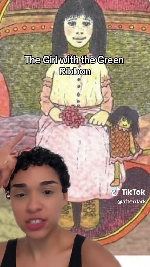 The fact that I read this so young explains a lot. 😃 #thegirlwiththegreenribbon #spookystories #scarystories #spooktok