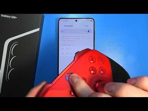 Samsung Galaxy S26+: How To Connect Bluetooth Controller