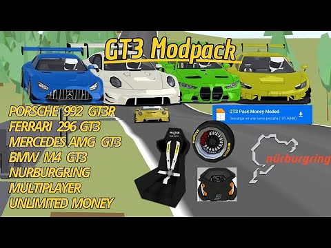 FR LEGENDS MOD PACK GT3 RACING CARS & NURBURGRING