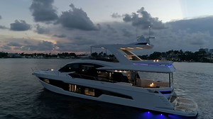 The 680 FLY is a perfect evolution for Galeon, utilizing lightweight carbon fiber technologies and powerful engines to deliver stunning performance. Her design delivers more game changing features with an expandable bow and a few other surprises. ⚓ ◼ Discoer the Model Further: https://bit.ly/302oYrj | MarineMax Yachts