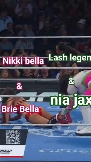 the bella twins vs nia jax & lash legend