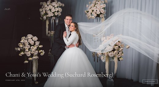 Chani & Yossi's Cinematic Wedding Teaser Video 02.06.23 - A Binyamin Korn Photography Production