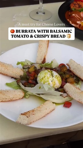 Soft, cloud-like burrata 🤍 Sweet and tangy balsamic tomatoes 🍅 Golden crispy bread 🥖 Put together, this dish is pure comfort with a touch of elegance🤤 Simple flavours done right, made to be savoured slowly — exactly how food should be enjoyed at The Piano Project ✨ 📍The Piano Project Apollo Premier, Floor 1101 PU-4, Scheme no. 94, Vijay Nagar, Indore 📞Contact 8349995198, 0731499333 Follow @indorefoodexplorer for more updates. #Indore #indorecity #indorefood #indorefoodexplorer #explore | I