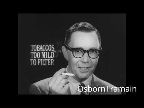 Chesterfield Cigarette Commercial with Mason Adams