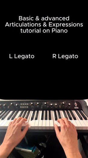 Basic & advanced Articulations and Expressions tutorial on Piano! Good piano exercise for any basic or advanced pianist. Try this piano tutorial out and would love feedback from you pianists and piano players out there. #piano #pianist #pianolesson #pianotutorial | Songs Of Eden