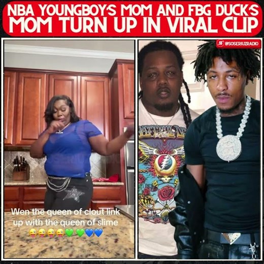 NBA YOUNGBOY'S MOM & FBG DUCK'S MOM SHOW OFF MOVES IN NEW VIRAL CLIP!!!