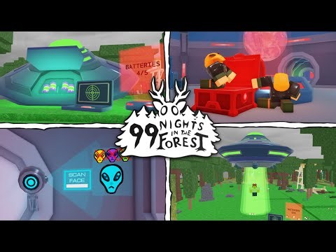 ALIENS REVENGE (Full Walkthrough) - 99 Nights in the Forest | Roblox