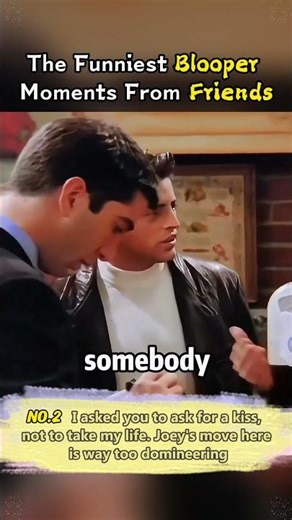 The funniest blooper moments from Friends.#usa