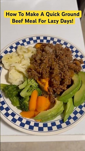 I Can't Stop Making This Ground Beef Bowl #simplerecipe #mealprep #foodie