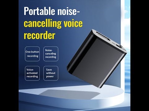 Magnetic Mini Voice Recorder - Review - Micro Mini Audio Recorder - best voice activated recorders