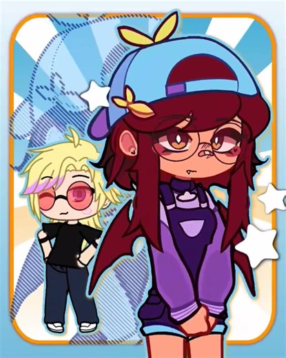 Dance to the beat! ✨️ / collab with @Fynt_Elyas / #animation #gachalife2 #chibimation #art #gacha