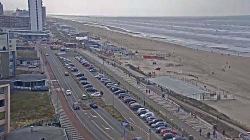 Webcam Strand und Boulevard von Zandvoort - Niederlande Live Cam