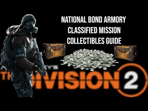 The Division 2 | National Bond Armory Backpack Trophy Guide | Classified Mission Collectibles