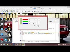 how to use RGBcolor with scrollbar in delphi 7