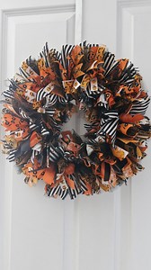 Halloween Door Wreath - Etsy UK