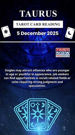 Taurus Tarot Card Reading | 5 December Zodiac| Astrology & Prediction of the Day | #short #tarot