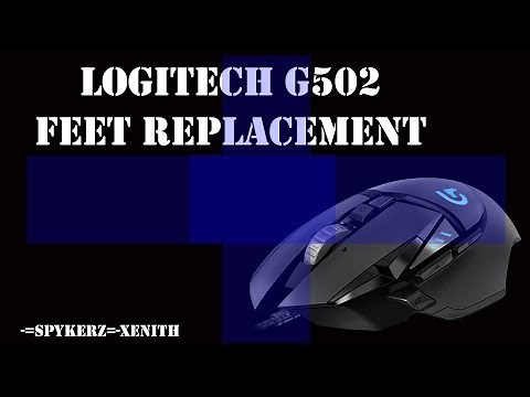 G502 Feet Replacement