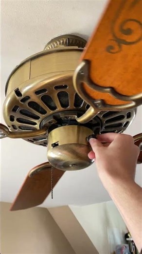 Startup of a Casablanca Zephyr Ceiling Fan