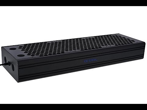 Alphacool Eisbrecher Pro XT45 Full Copper 360mm Radiator - Unboxing