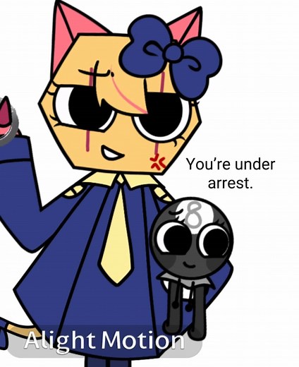 Parasite Bassie Behind Bars in Dandy's World