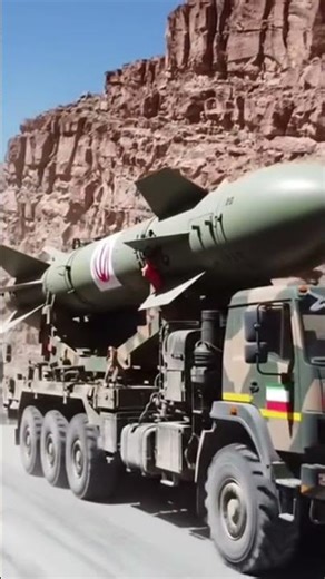 🚀 Iranian Missile Truck on the Move | Epic Power in Action 💥🇮🇷