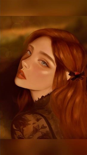 the full process is already on channel #art #portraitfeed #digitalart #procreate