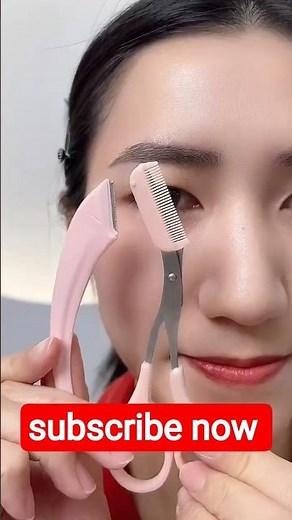 How to Shape Eyebrows Perfectly at Home | Step-by-Step #eyemakeup #browstylist #makeuptutorial