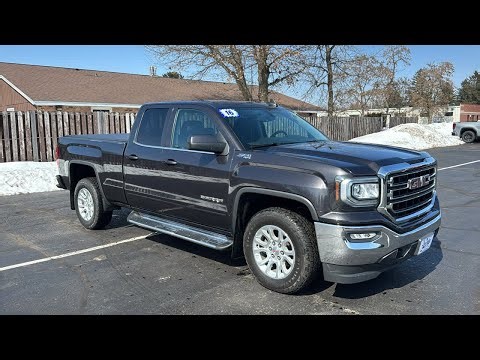 2016 GMC Sierra 1500 SLE Stevens Point, Wausau, Wisconsin Rapids, Marshfield, Waupaca WI