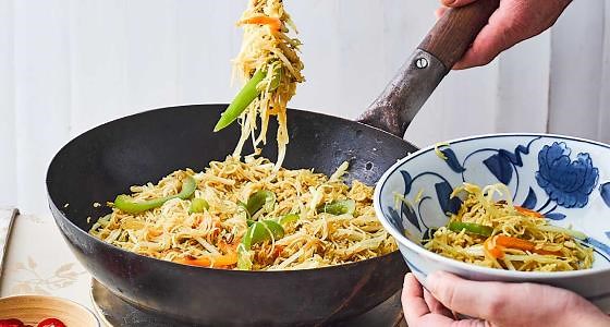 Easy Singapore noodles