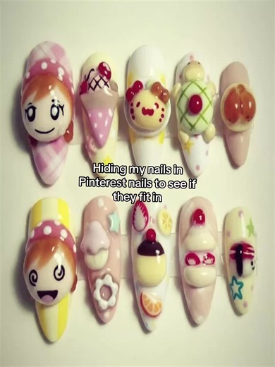 Spot My Press-On Nails — Guess Which Pair Near the End
