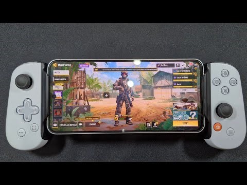 Samsung Galaxy S24 fe, COD Mobile Gameplay Using The Backbone Controller