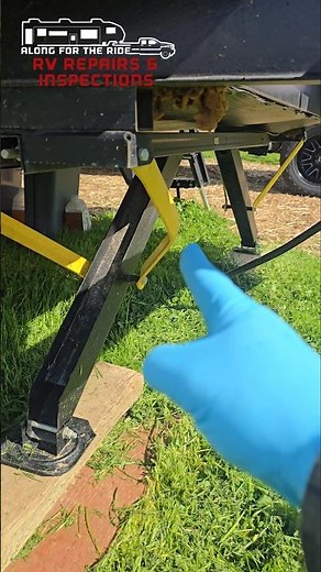 Replacing Bent Lippert Stabilizers #diy #rv #mechanic #share