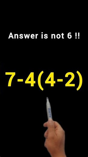 POV: This Simple Math Problem Will Surprise You!