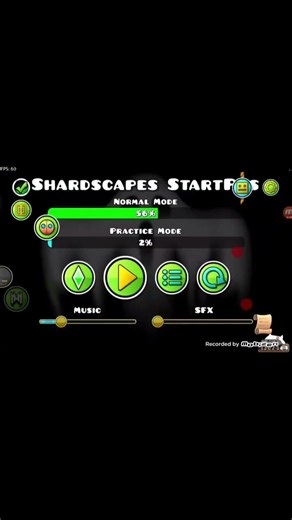 I almost had a heart attack 😭😭😭 #jumscare #geometrydash #megahack #heartattack #rezar