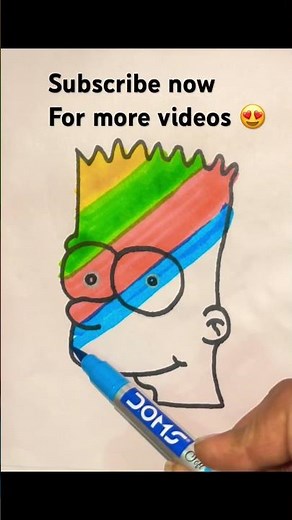 Relaxing Aesthetic Drawing | Oddly Satisfying! #oddlysatisfyingvideo #relaxingart #viralart