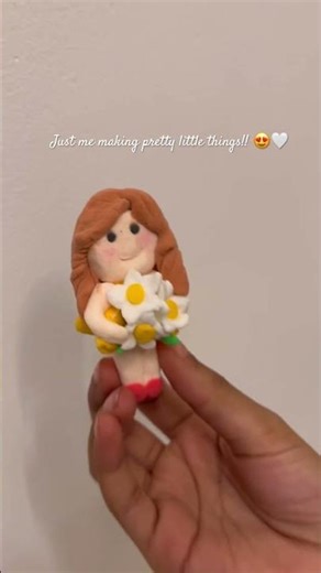 Just me making pretty little things! 😍🤍 #art #minivlog #mini #wow #love #youtubeshorts