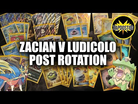 Zacian V Ludicolo Deck Profile Post Rotation Evolving Skies (Pokemon TCG)