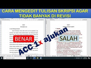 How to edit your thesis writing neatly and quickly in the latest version