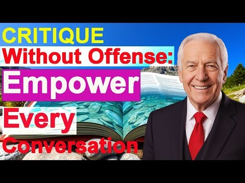 How to Master Constructive Criticism: Give Feedback That Builds Trust Without Offending.