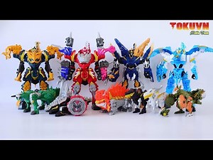 All DX Gattai Kishiryu Sentai Ryusoulger 2019! 騎士竜戦隊リュウソウジャー ! Power Rangers Dino Fury!