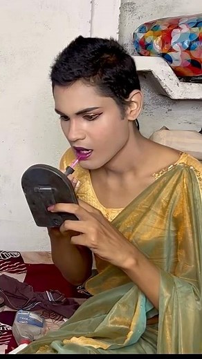 Boy to Girl Makeup ✨ #prettylook #boytogirl #maletofemalemakeup #mtf #maletofemale #short #shorts