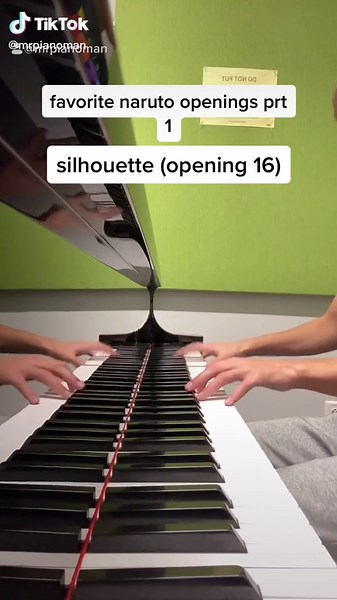 part 1 of my list of fav naruto openings! #naruto #sasuke #kakashi #anime #music #piano #GrowUpWithMe