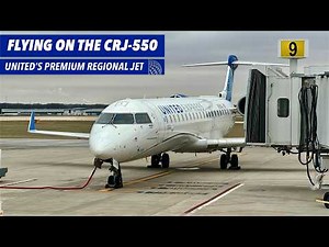"CRJ550 vs CRJ200" | United's Premium Regional Jet!