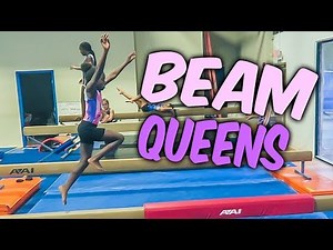 Coach Life: Front Tuck On Beam?!?| Rachel Marie