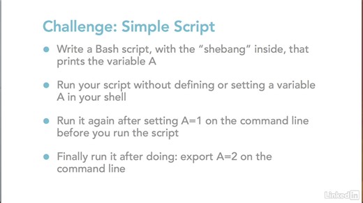 Lynda - Linux Bash Shell and Scripts