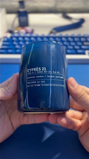 Le Labo Cypres21 Japanese Indigo Special Edition Unboxing