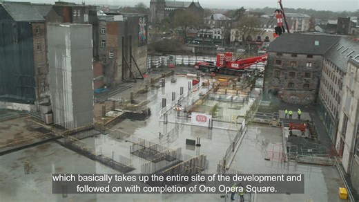 The 14‑storey OPW Landmark Office, set to become Limerick’s tallest building, is now underway at Opera Square. The project is being delivered by Limerick Twenty Thirty, on behalf of the Office of Public Works. John Sisk & Son has been appointed as main contractor, following the successful delivery of the extensive site‑wide basement, giving this build a strong foundation to rise from. Hear more from the OPW, Limerick Twenty Thirty, Limerick City and County Council and Sisk in this latest video: 